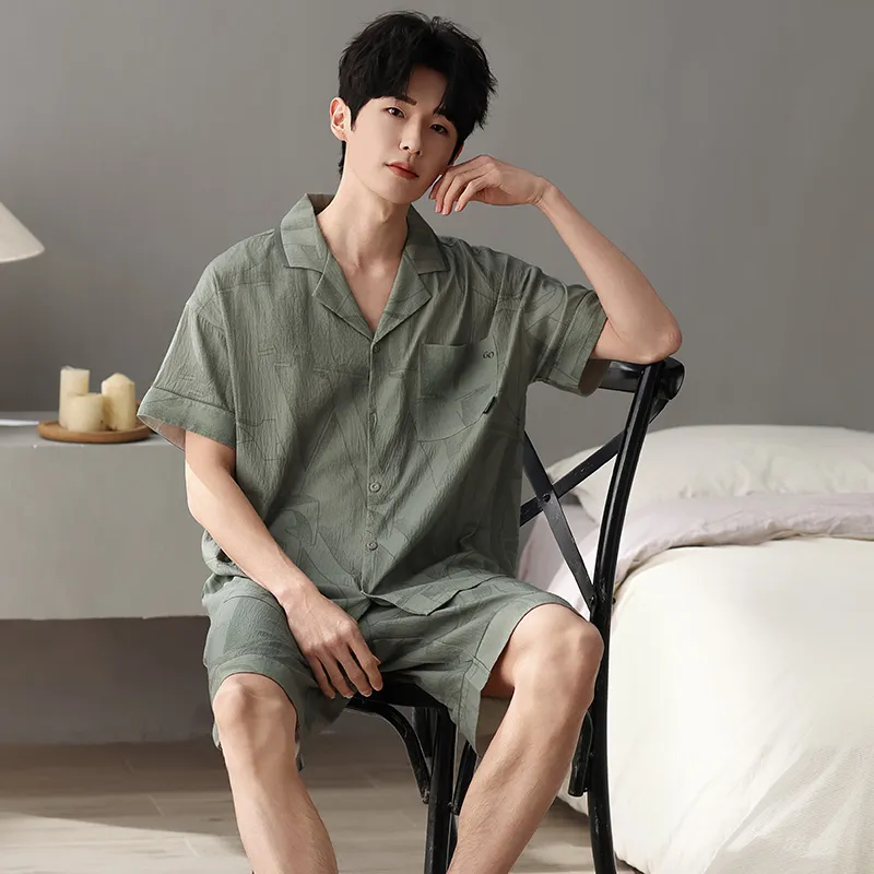 XIAFENYAN Pajama Set Men's Jasper-1