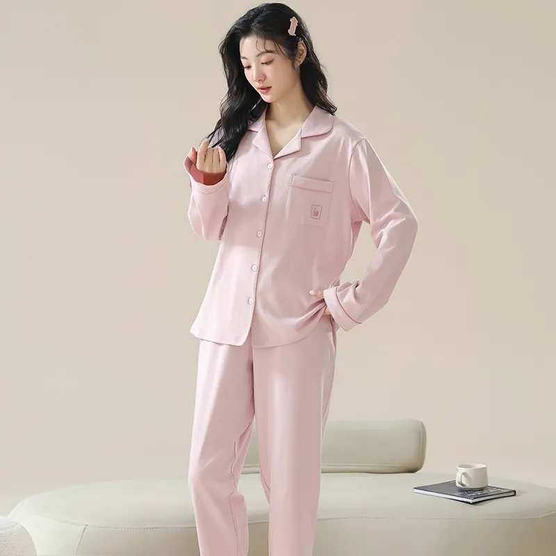 XIAFENYAN Pajama Set Women's Pink-7