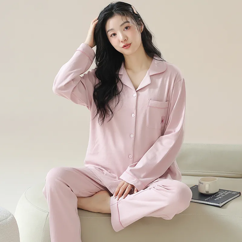 XIAFENYAN Pajama Set Women's Pink-4
