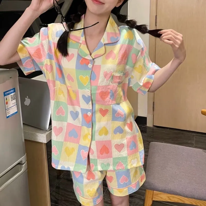 XIAFENYAN Pajama Set Women's Image Color-1