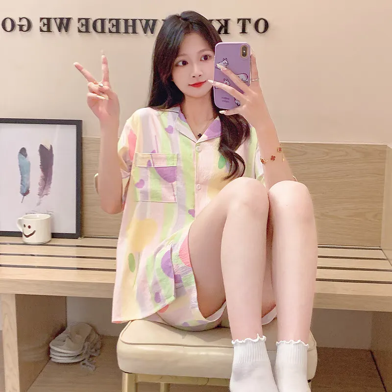 XIAFENYAN Pajama Set Women's Image Color-1