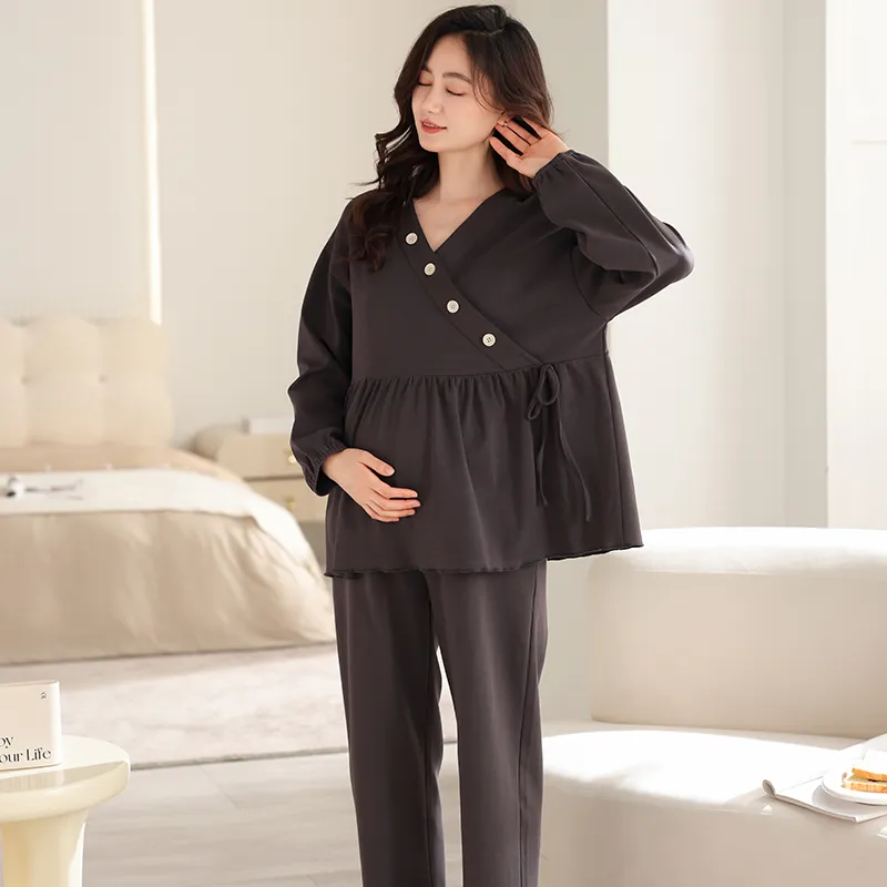 XIAFENYAN Pajama Set Women's Black-6