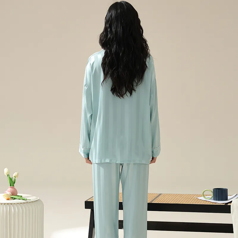XIAFENYAN Pajama Set Women's Beige-8