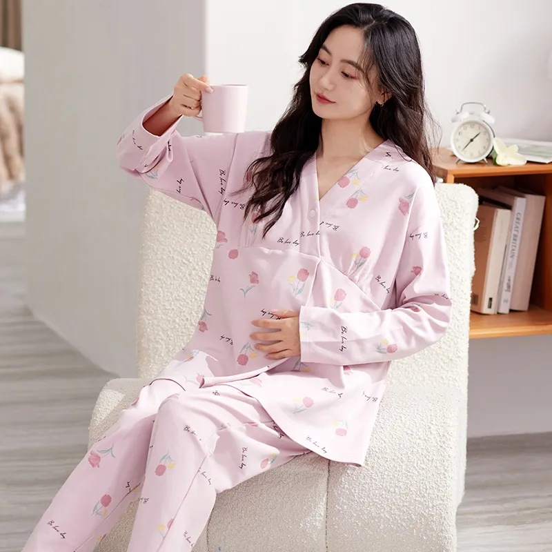 XIAFENYAN Pajama Set Women's Purple-2