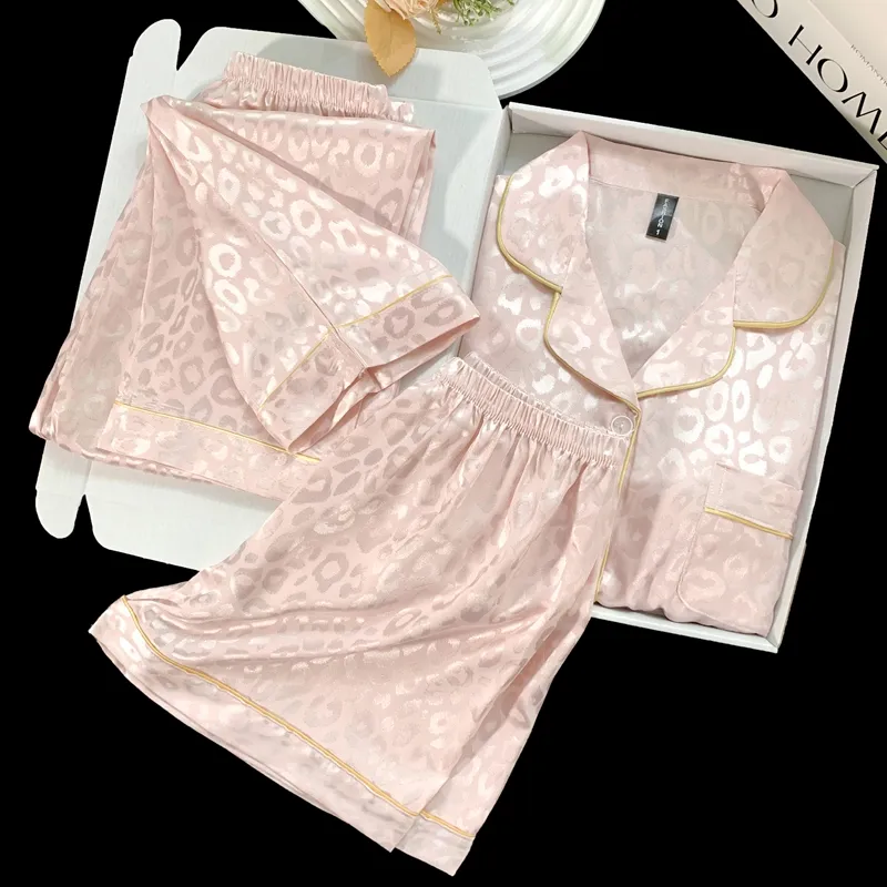 XIAFENYAN Pajama Set Women's Pink-4