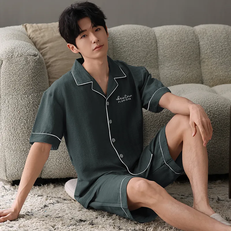 XIAFENYAN Pajama Set Men's Jasper-3