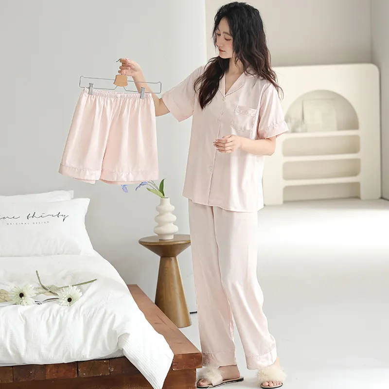XIAFENYAN Pajama Set Women's Pink-6