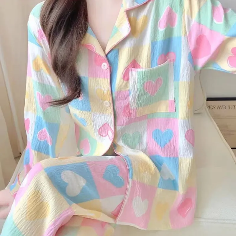 XIAFENYAN Pajama Set Women's Image Color-5