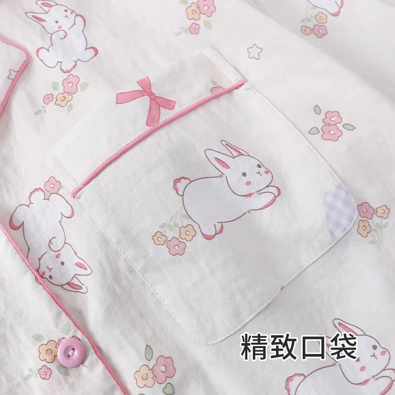 XIAFENYAN Pajama Set Women's Apricot-5