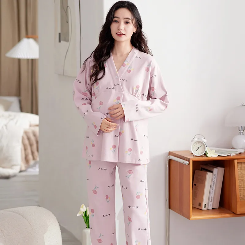 XIAFENYAN Pajama Set Women's Purple-5