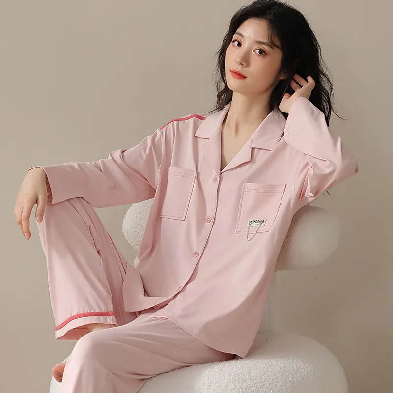 XIAFENYAN Pajama Set Women's Pink-2