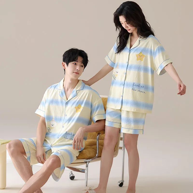 XIAFENYAN Pajama Set Women's Apricot-4