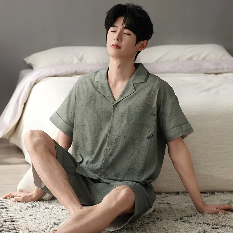 XIAFENYAN Pajama Set Men's Jasper-2