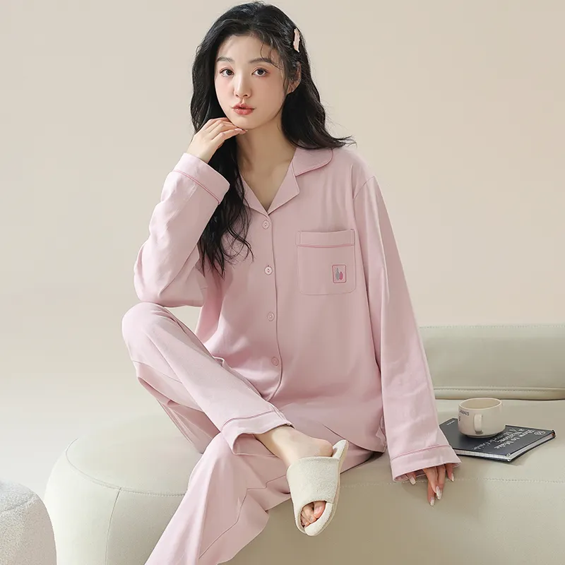 XIAFENYAN Pajama Set Women's Pink-1