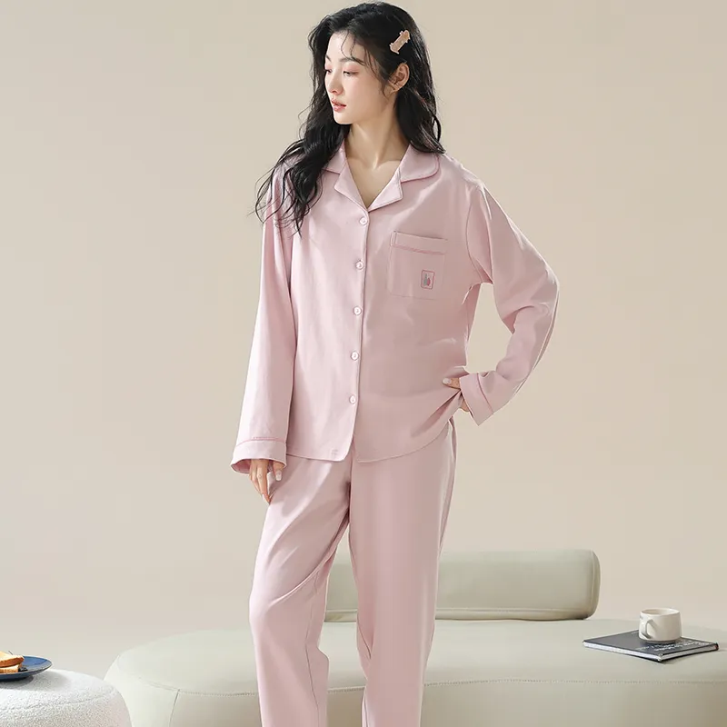 XIAFENYAN Pajama Set Women's Pink-5