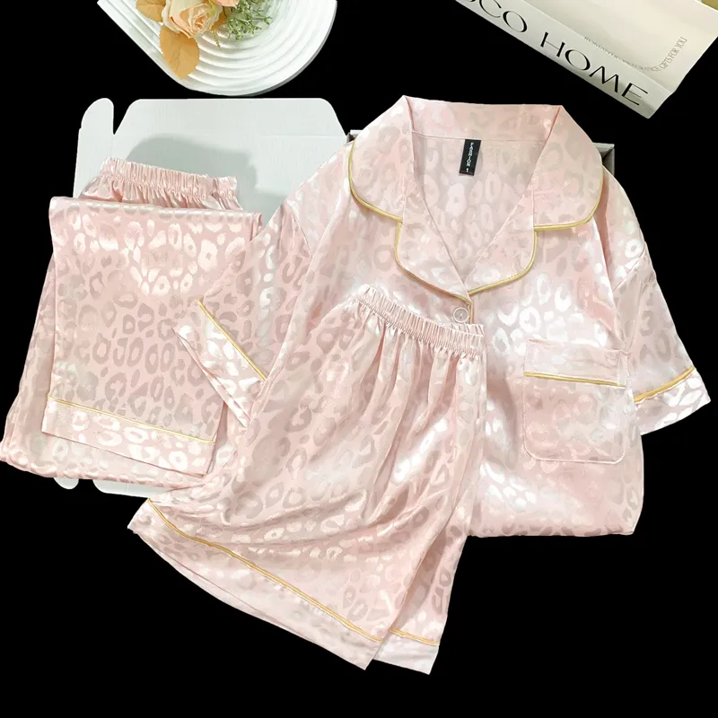 XIAFENYAN Pajama Set Women's Pink-2