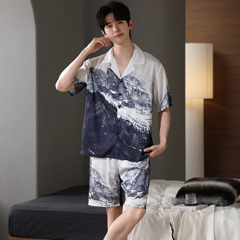 XIAFENYAN Pajama Set Unisex Image Color-7