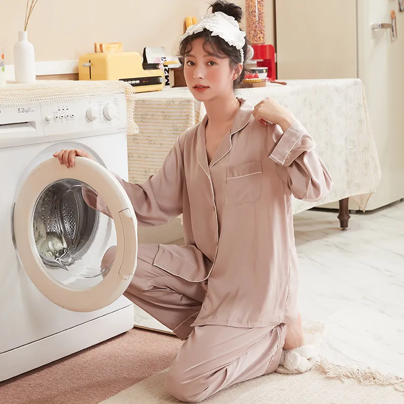 XIAFENYAN Pajama Set Women's Pink-4