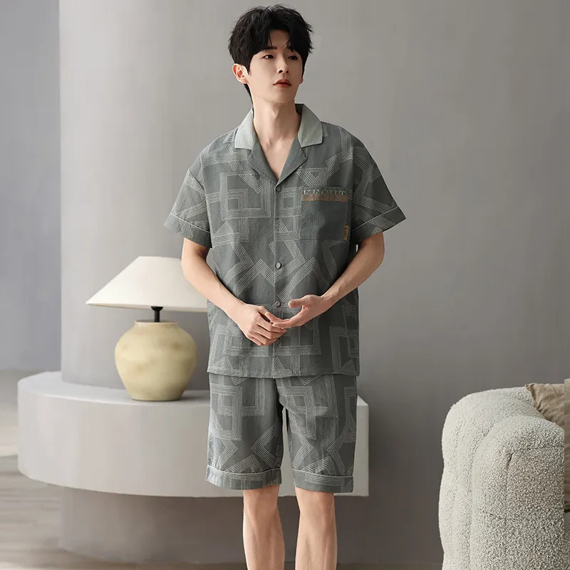 XIAFENYAN Pajama Set Men's Jasper-6