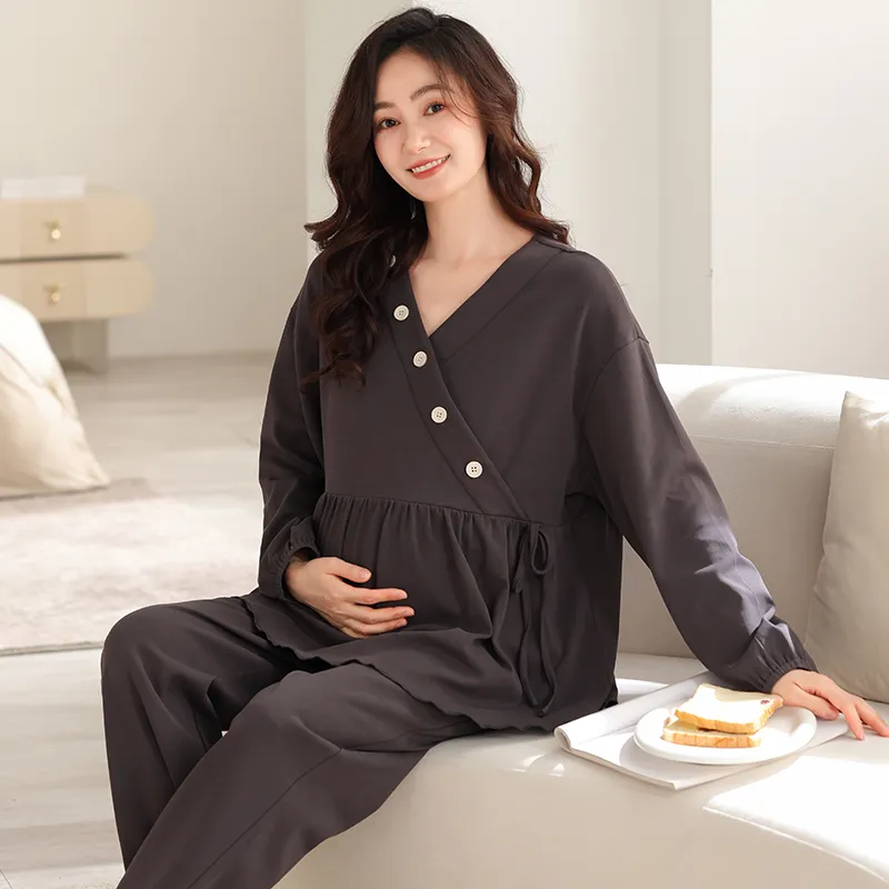 XIAFENYAN Pajama Set Women's Black-3