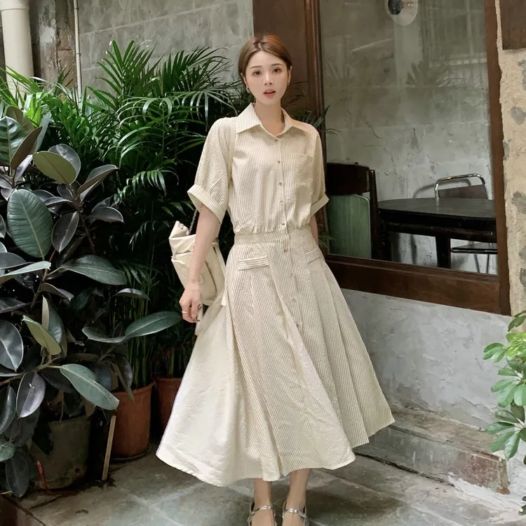 ORANDOR WEAR Short Sleeved Dress Women's-23