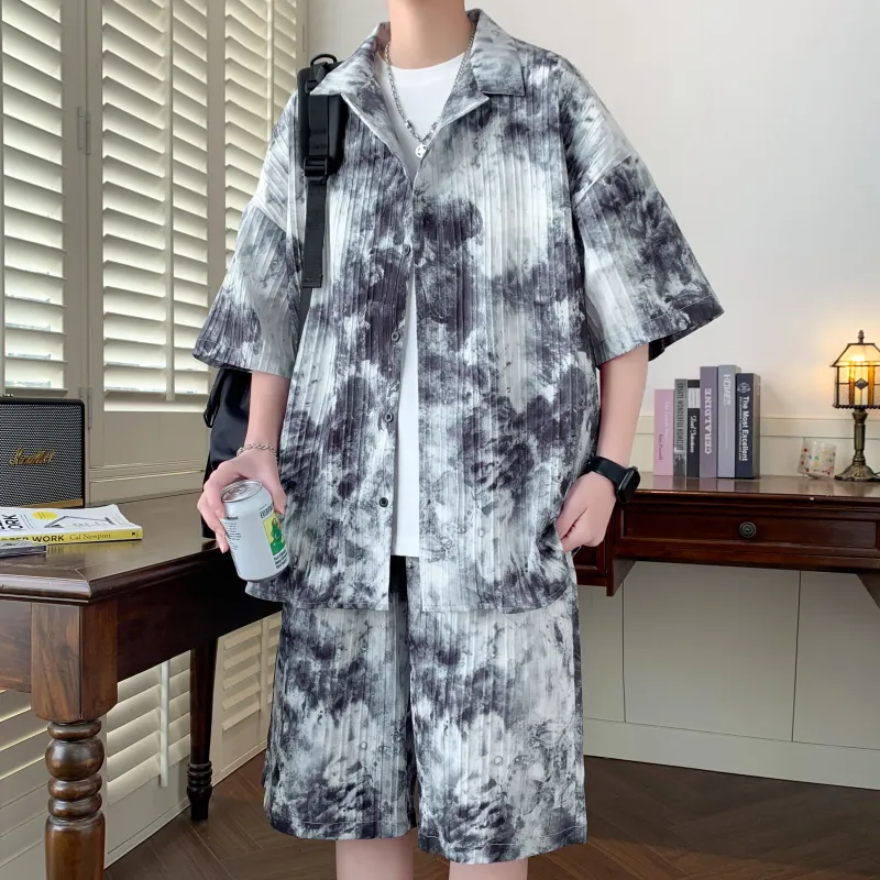 ZWWWZ Shirt Matching Set Unisex-9