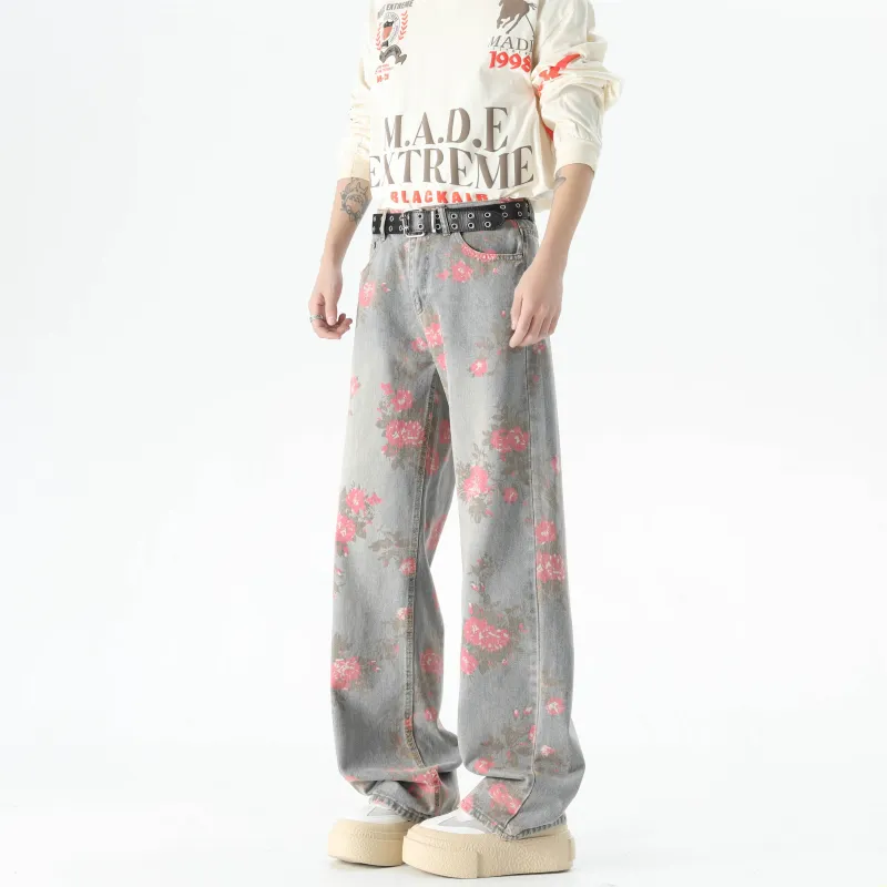 ZWWWZ Jeans Unisex Blue-3