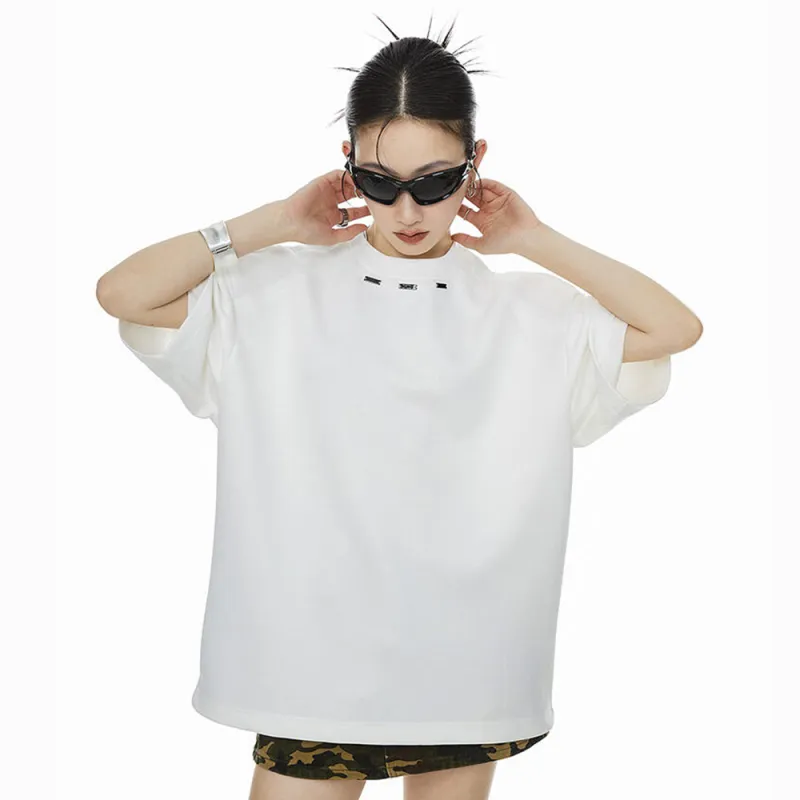 WELTER EXPERIMENT Classic Minimalist Style T Shirt Unisex-3