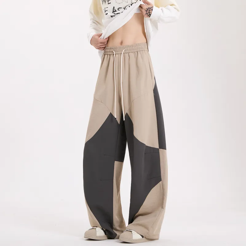 ZWWWZ Casual Pants Unisex Black-8