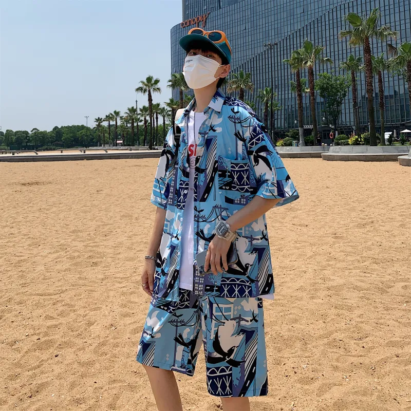 ZWWWZ Shirt Matching Set Unisex-8