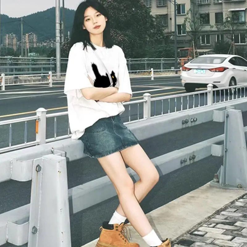 PAINT STAIN Fashion Individual T Shirt Unisex-5