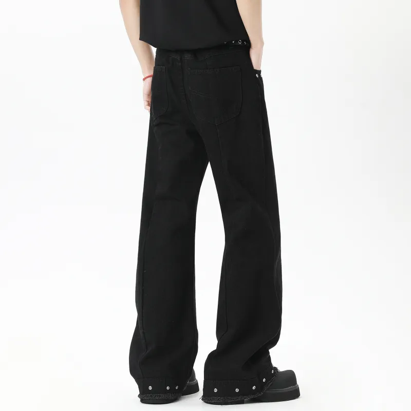 ZWWWZ Jeans Unisex Black-4