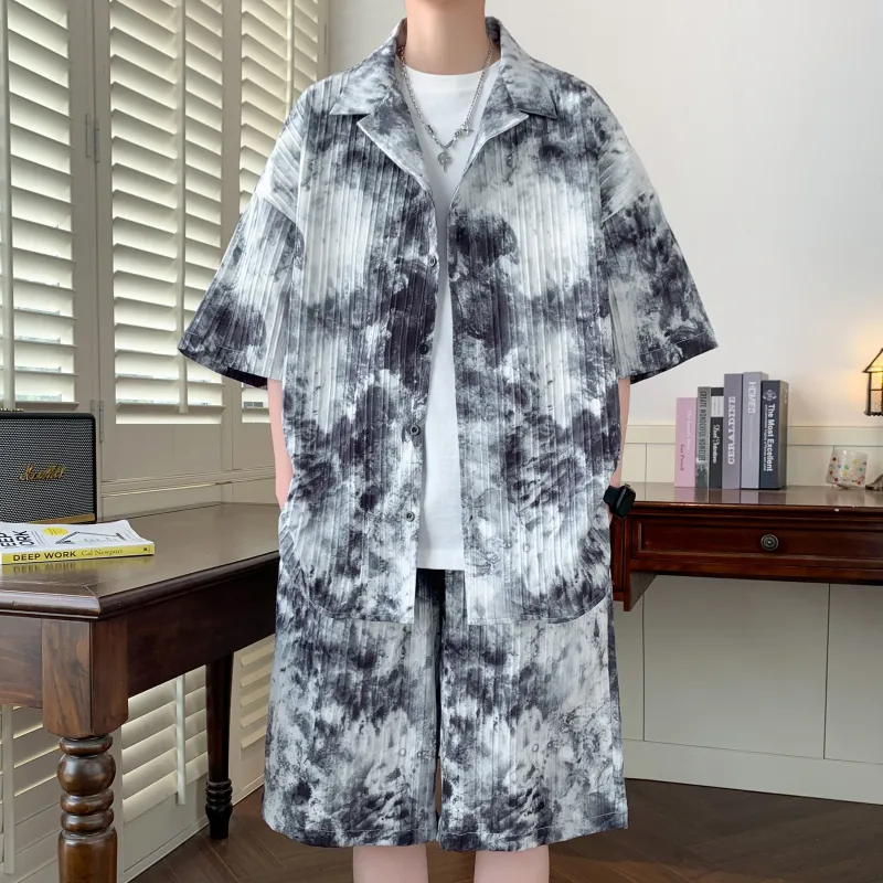ZWWWZ Shirt Matching Set Unisex-7