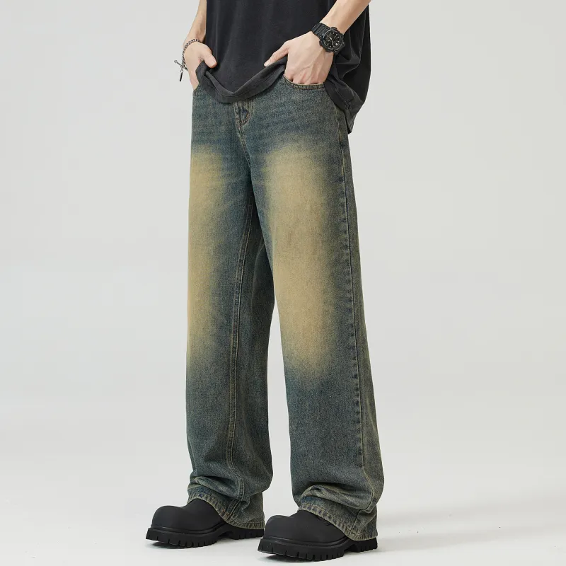 ZWWWZ Jeans Unisex Nostalgic Blue-3