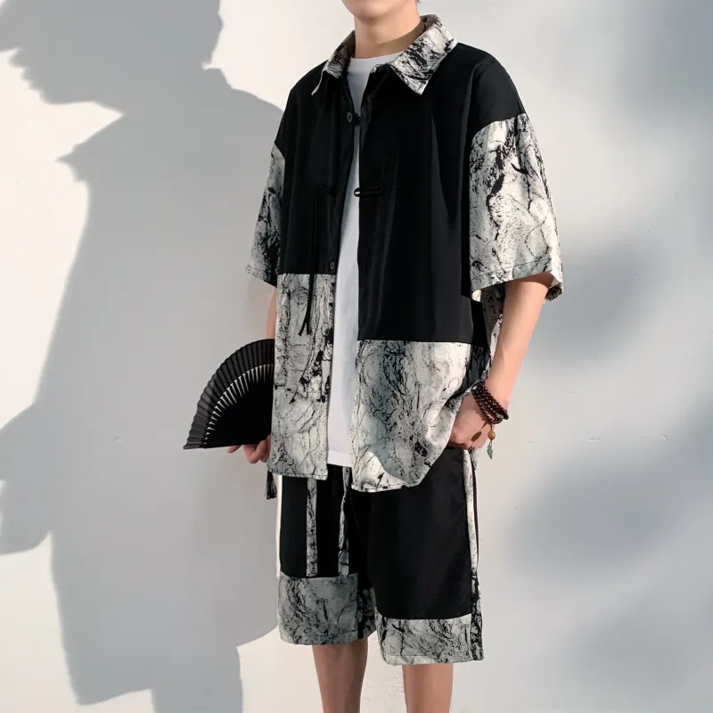 ZWWWZ Shirt Matching Set Unisex-9