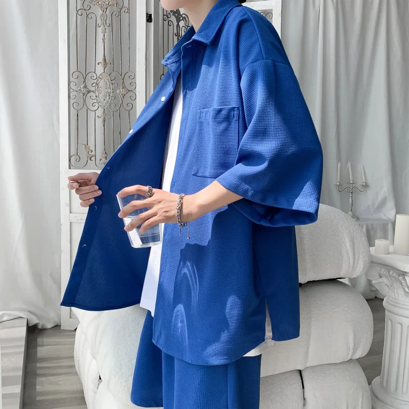 ZWWWZ Shirt Matching Set Unisex-2
