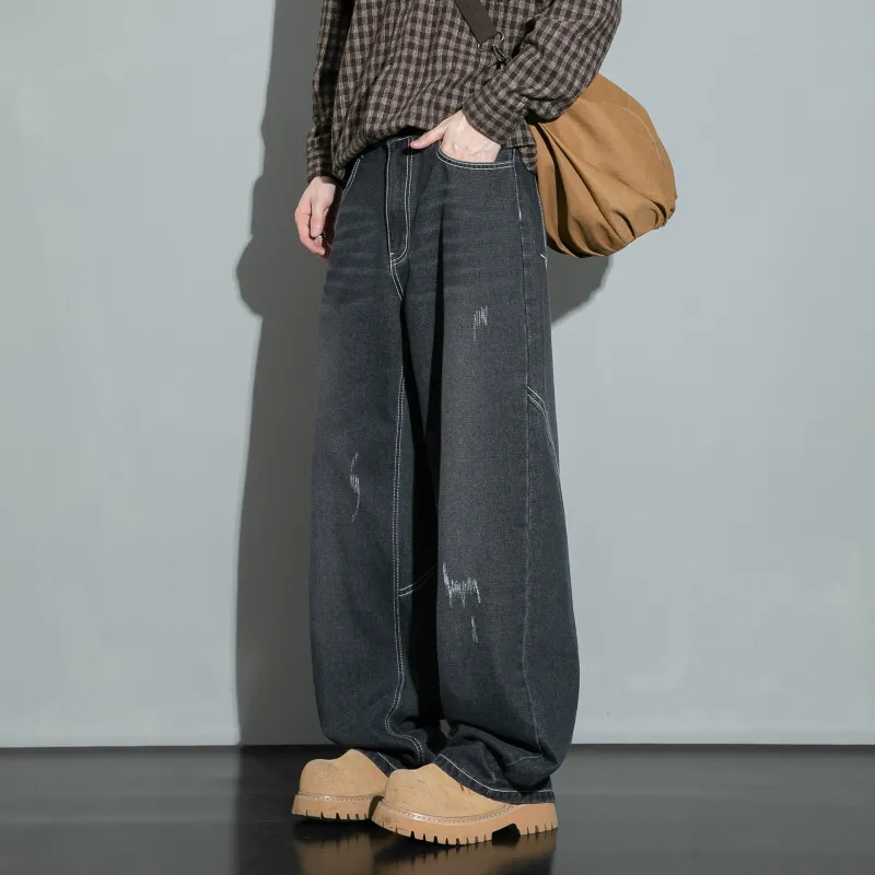 ZWWWZ Jeans Unisex-4