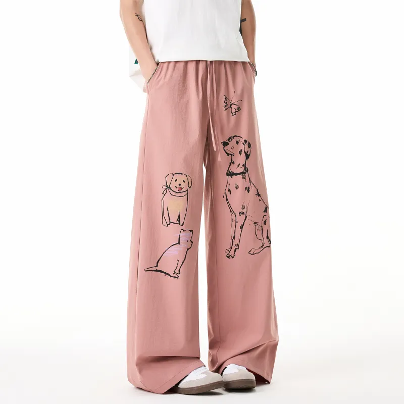 ZWWWZ Casual Pants Unisex-16