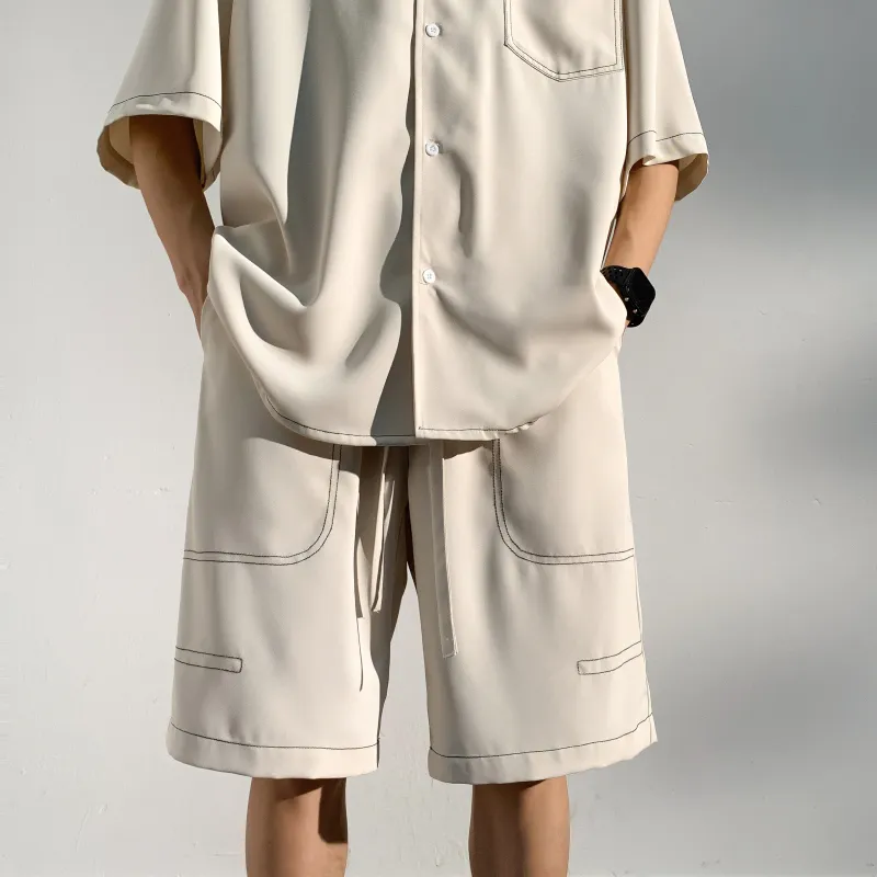 ZWWWZ Shirt Matching Set Unisex-4