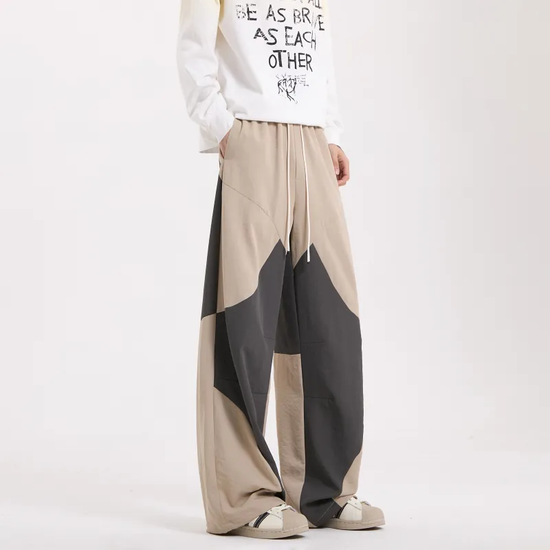 ZWWWZ Casual Pants Unisex Black-10