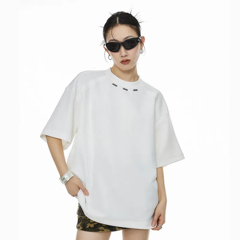 WELTER EXPERIMENT Classic Minimalist Style T Shirt Unisex-4