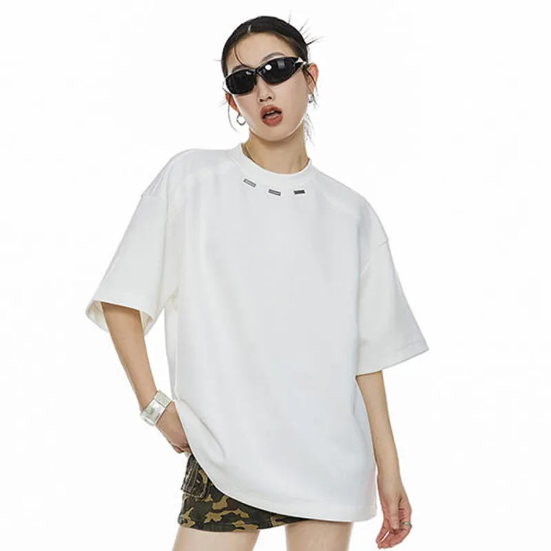 WELTER EXPERIMENT Classic Minimalist Style T Shirt Unisex-5