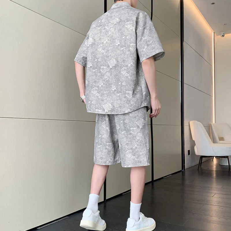 ZWWWZ Shirt Matching Set Unisex-7