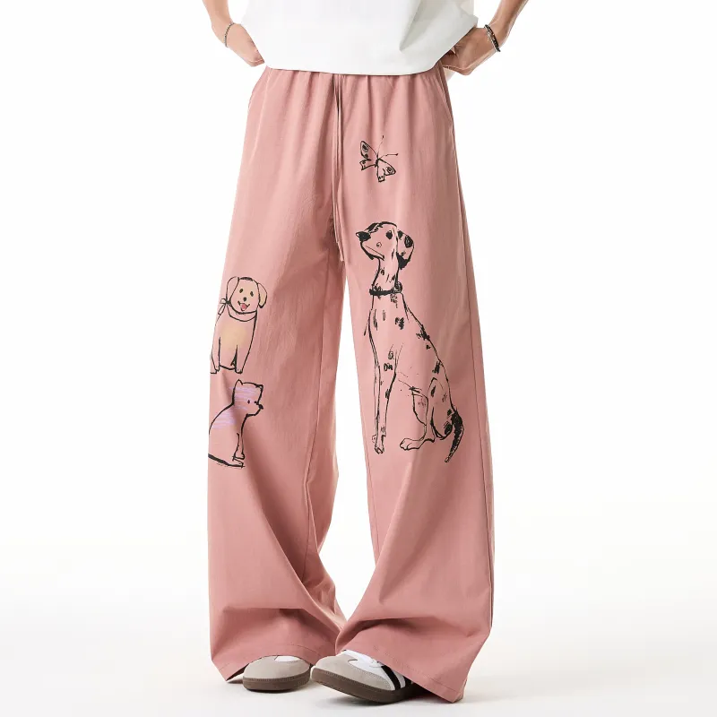 ZWWWZ Casual Pants Unisex-14
