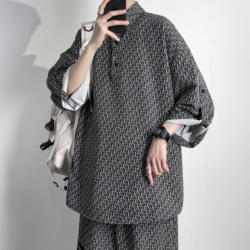 ZWWWZ Shirt Matching Set Unisex-9