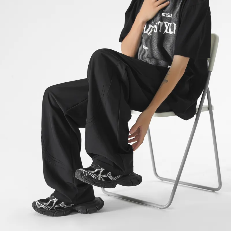 ZWWWZ Knitted Sweatpants Unisex-14