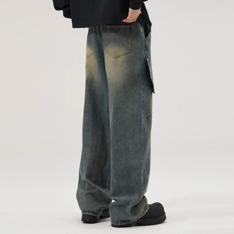 ZWWWZ Jeans Unisex Nostalgic Blue-6
