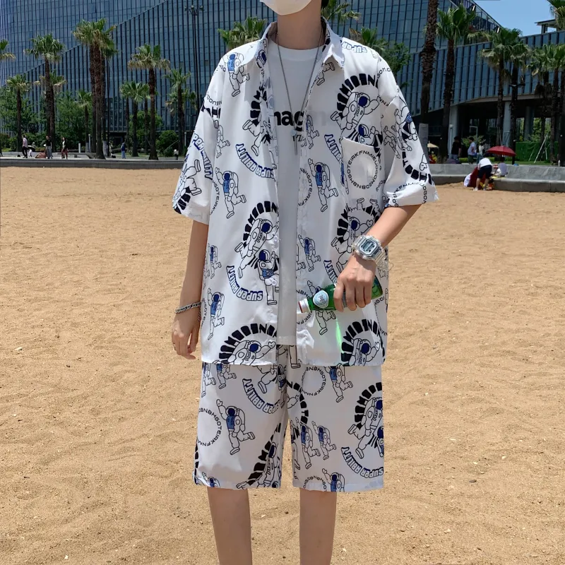 ZWWWZ Shirt Matching Set Unisex-9