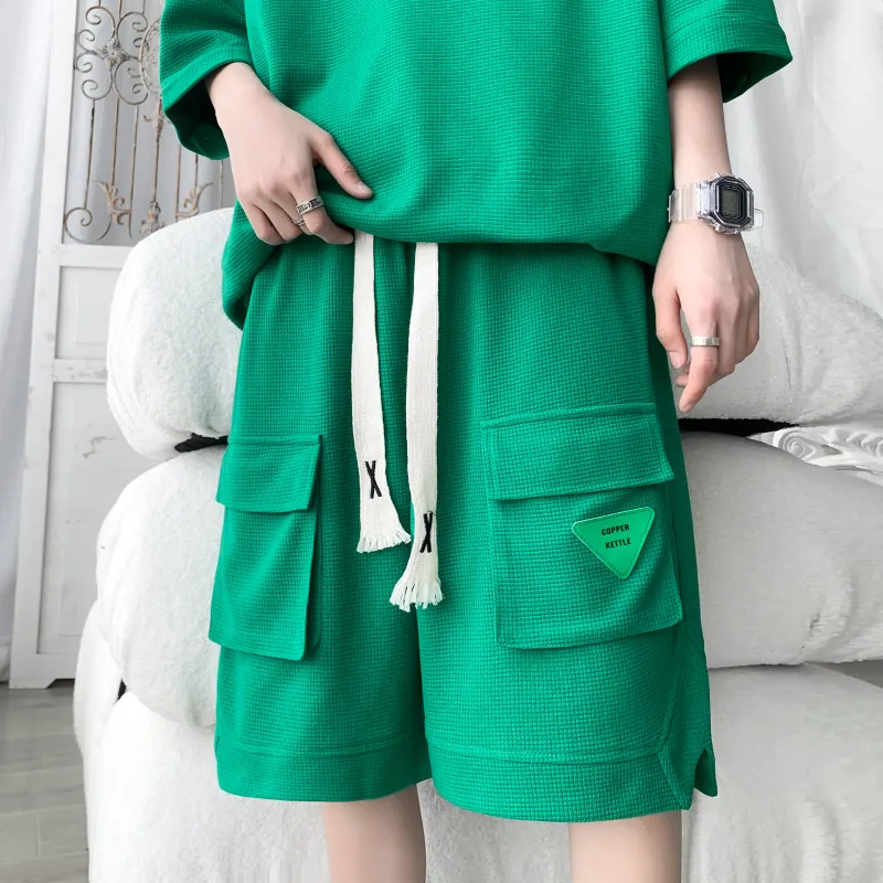 ZWWWZ Shirt Matching Set Unisex-5