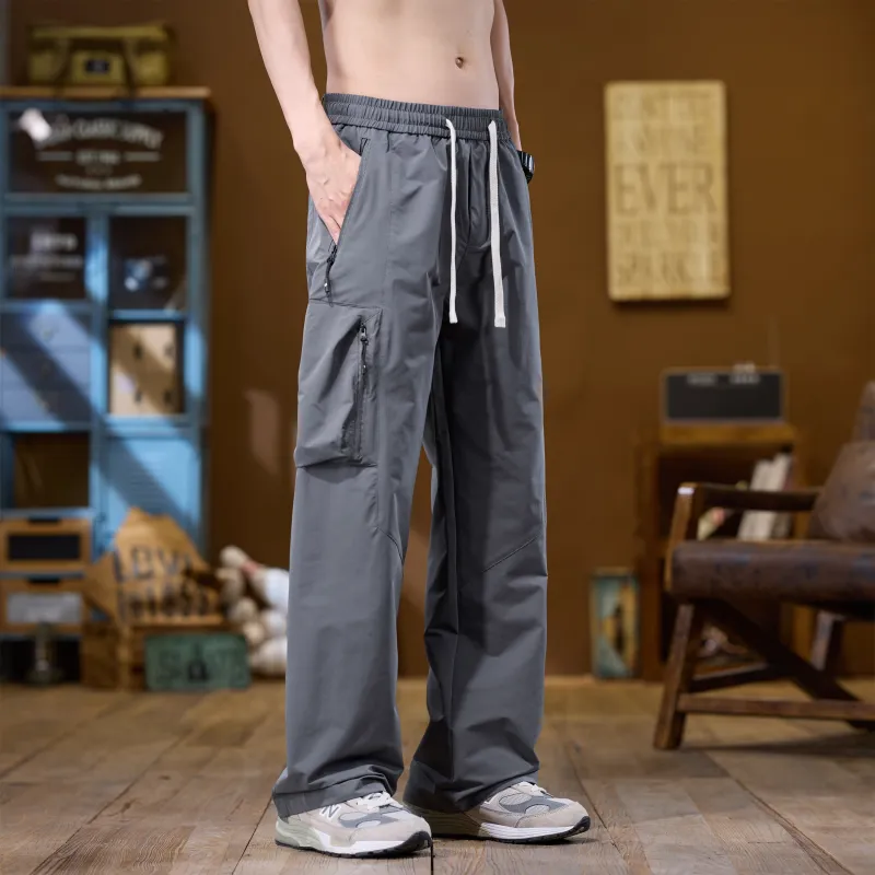 ZWWWZ Casual Pants Unisex-5